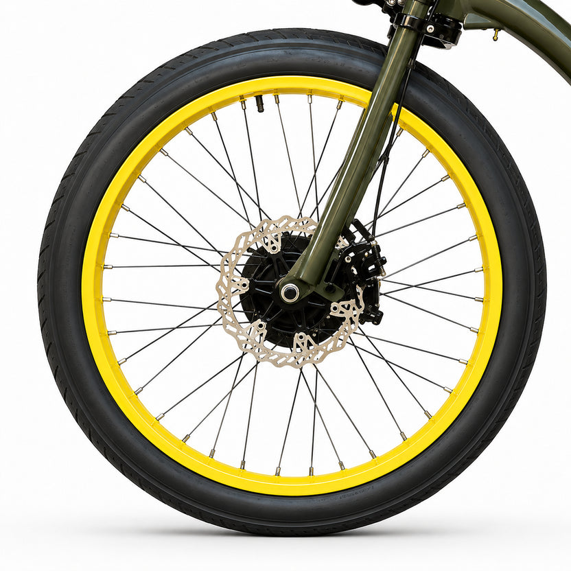 Retro Custom Fat Tire Electric Bike